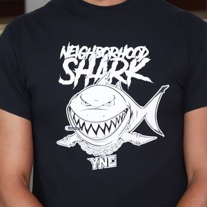 Neighborhood Shark short sleeve t shirt! By YNC Crashout